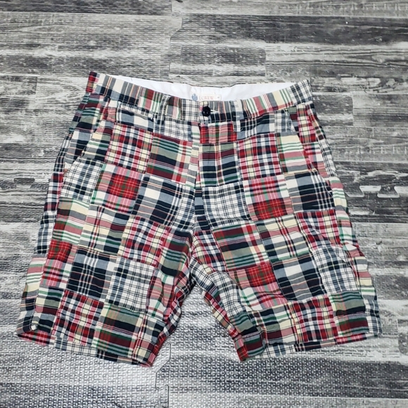 J. Crew Factory Other - J CREW GRAMERCY PATCHWORK MADRAS SHORTS